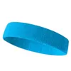 50 stks Sport Hoofdband Haarband Zomer Anti-zweten Merk Running Yoga Hoofdbanden 10 Kleuren Zweet Absorberende en Ademend C7908A