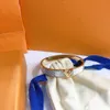 Braça pulseira clássica de couro xadrez corda de couro dourado miçanzas de fivela masculino Mulheres Casal Bracelets Luxury Fashion Presente de alta qualidade Hardware de alta qualidade