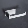 304 Stainless Steel Toilet Paper Holder Durable Wall Mounted Roll Paper Organizer Towel Rack Bathroom Tissue Holder Y200108305M