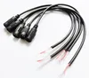 Hohe Qualität 22AWG DC 5,5*2,1mm Weibliche Stecker Strom Anschluss Kabel Für CCTV Über 30CM/Freies DHL/500PCS