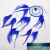 Handmade Blue Dream Catcher With Feathers Wall Hanging Decoration Ornament Gift Factory price expert design Quality Latest Style Original