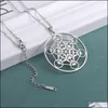 Andere Modeaccessoires Edelstahl-Halskette Männlich Weiblich Geometrischer Dign-Stahlschmuck Erzengel-Dign Und Metatron-Siegel Digned Von T322c