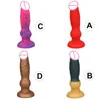 NXY Dildos Vibrador Con Ventosa De Silicona Lquida Suave Para Mujeres Juguetes Sexuales Pene consolador Perros Realistas consoladores 220111