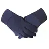 Utomhus varm fullfinger pekskärmhandskar för män kvinnor vinter vindtät vattentät nonslip förtjockad kallproof kör handskar4375486