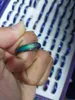 High quality 6mm stainless steel mood ring changing color rings EU size 19 to 22