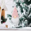 Juldekoration Gnome Plush Doll Pendant Xmas Tree Hängande prydnad Nyår Barn Gåvor Party Supply XBJK2109