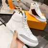 Män Dam Designer Skor The Couples läder Vit Grå sneakers Herr utomhussneaker Låg Hög Topp Sneaker