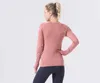 Damkläder Toppar T-tröjor Sweatshirt Designer Kvinnor Ice Långärmad T-shirt Running Snabbt Tech Top Sports Andas Fitness Yoga Kläder Joggare