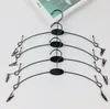 DHL 300pcs Colored Metal Lingerie Hanger with Clip Bra Hanger and Underwear Briefs Underpant Display Hangers EE