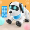 Controle remoto Robot Dog Dog Eletrônico Animais Inteligente Dança Caminhada Smart Dog Robot para Crianças Presente de Natal Ano Novo