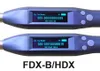 XIRUOER 134,2 khz ISO11784/5 FDX-B HDX lecteurs de bâton RFID longue réglable compatible avec les dents bleues, scanner d'animaux pour IOS Android