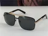 new fashion classic sunglasses attitude sunglasses gold frame square metal frame vintage style outdoor classical model 0259