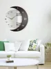 Wall Clocks Saatk-3d Home Decoration Modern Design Creative Metal Nordic Large Saatk Zegar Luxury W5336