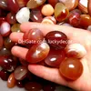 500 g Carnelian Tumbled Stone Crafts äkta 20-30mm Freeform Natural Crystal Gemstones Red Agate Polished Rock Jewellery Wire Wrapping Healing Grounding