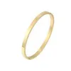 2022 wholesale Top quality design Bangle stainless steel gold buckle bracelet fashion jewelry men and women bracelets gift