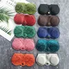 2020 Eyewear Case Serpentine Cases Effen Kleur Zonnebril Tas Bescherming Mouw PU lederen bril geval