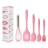 Cookware Sets Silicone Cooking Tool Set Kitchenware Non-stick Cookwares Silicone Egg Beater Spatula Oil Brush Kitchen Tools