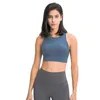 Kvinnors sportbh sexig mesh andningsbar yoga topp LU147 Push Up Women Gym Fitness Sportwear Kvinnliga sömlösa underkläder som körs 2995447