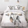 Classic 3D Design Custom Bed Linne Comforter Quilt Cover Bedding Set Full King Queen Double Single Size Home Textile 210317