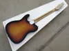 Tobakskropp Elektrisk gitarr med Rosewood Fingerboard, White Pearl Pickguard, Chrome-maskinvara, ger anpassade tjänster