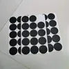 Round Black Rubber Coaster Pad Self Adhesive Cup Bottom Stickers voor 15 oz 20oz 30oz tumblers beschermen niet-slippads