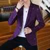 Ternos Masculinos Blazers Blazers Blazer Menor Designs Masculino Terno Fit Jackets Formal Tweed Vesté Vesté Homme Gents JJ60XX