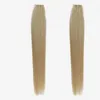 Color 1 60 Human Hair Extensions invisible tape remy hair 100g 40pieces Double Sides Adhesive302z