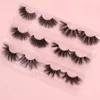 Cílios postiços de alta qualidade personalizados 4D cílios de seda Full Strip Lashes vegan faux vison cílios fornecedor inteiro1415358