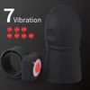 Pnis de controle remoto sem fio manga atraso ejaculao pau extenso pnis glans vibrador sexyo brinquedos para casais