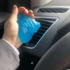 Super Auto Tampone per la pulizia dell'auto Colla in polvere Detergente magico Gel per la rimozione della polvere Tastiera del computer di casa Strumento pulito Spazzole Dropship