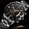 Wristwatches FNGEEN Men Luxury Casual Watch Quartz Stainless Steel Waterproof Calendar Male Classic Business