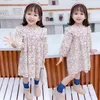 Gooporson Fall Flower Girls Dresses 귀여운 한국어 유아 Chidlren 의상 가을 어린 소녀 의류 아기 키즈 드레스 Vestidos 210303