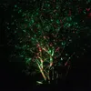 Projecteur extérieur lumières rouge + vert rotatif étanche lampes à gazon lumière laser de noël arbre de jardin et décoration murale projecteur télécommande incluse