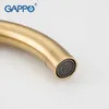 GAPPO kitchen faucet Brushed gold kitchen mixer tap stainless steel water taps deck mounted kitchen waterfall sink faucet 210724