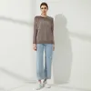 Wixra Thick Sweater Women Knitted Ribbed Pullover Long Sleeve Casual O Neck Jumpers Chenille Clothing Autumn Winter 210918