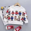 Frühling Herbst Baby Jungen Mädchen Kleidung Baumwolle Hoodies Sweatshirt Kinder Kinder Casual T-Shirt Sportswear Säuglingskleidung 210903