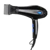 2200W 220V Sèche-cheveux avec accessoires Noir Violet 3 Réglage de la température du vent Salon de coiffure pour les outils domestiques
