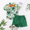 Boy Summer Clothing Zestawy 1 - 6 lat niemowlęcia dziecięce na plaży przyjęcie urodzin