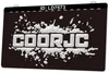 LD7573 Central Ontario off Road Jeep Club CoorjcLight Sign 3D Gravura LED Atacado Varejo