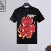 PLEIN BEAR T SHIRT Мужские дизайнерские футболки со стразами Череп Мужские футболки Классические высококачественные хип-хоп уличная футболка Повседневные футболки PB 16207