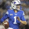 Thr byu cougarsフットボールジャージーダリンホルカーガンナーロムニーサムソンナクアアイザックレックスチャズ