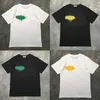 Designer of luxury T-shirt brand t shirt Clothing spray letter short sleeve spring summer tide men and women 100% Pure cotton