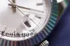 Sapphire Crystal Gold Silver Moda Damskie Party Damskie Zegarki Męskie Mężczyźni Projektant Mechaniczny Automatyczny Ruch Daydate Watch Wristwatche Prezent