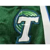 Photo réelle 001 # 25 Tulane Matt Forte Green College Jersey Taille S-4XL ou personnalisé n'importe quel nom ou numéro de maillot