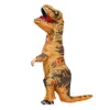 Enfant Adulte Costume Gonflable Dinosaure Costumes T REX Blow Up Déguisement Mascotte Cosplay Costume Pour Hommes Femmes Enfants Halloween Q0910