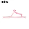 Melissa grand coeur femmes gelée chaussures tongs 2021 nouvelles femmes pantoufles plates gelée sandales Melissa brésilien femme gelée chaussures Y1120