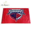 Echl södra carolina stingrays flagga 3 * 5ft (90cm * 150cm) Polyester banner dekoration flygande hem trädgård festliga gåvor