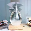 كريستال الكمثرى شكل زجاج عيد الميلاد السنة الجديدة هدية توقعات الطقس لزجاجة قطرة العاصفة الفن ديكور Y201020
