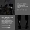 Rennhose Santic Herren Radfahren 4D gepolsterte Kompression Lange Reitfahrradhose Atmungsaktive reflektierende Mountainbike-Sport-Leggings