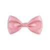 Ragazze Retro Satin Bowknot Hairpin Kids Candy Color Bow Barrette Fashion Sweet Children Performance Hairpin Hair Accessories